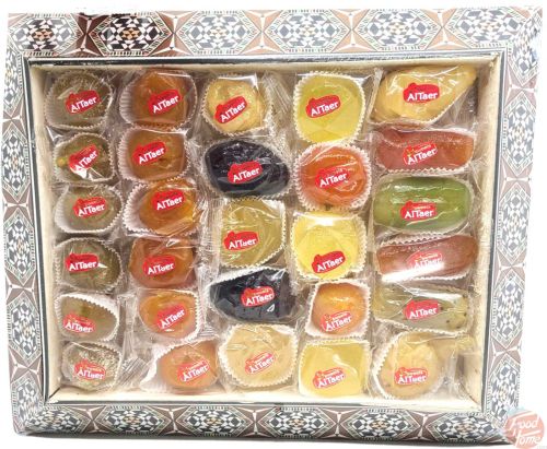 Zakaria Daher fruit slice sweets, dried 900-gram tray (case of 12)