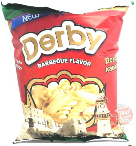 Derby barbeque flavor potato chips, 60-gram bags (case of 24)