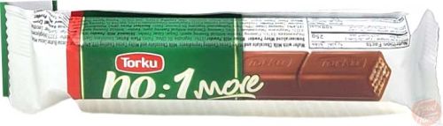 Torku no: 1 more more wafer with milk chocolate coating, 24 x 30-gram display boxes (master case of 6)