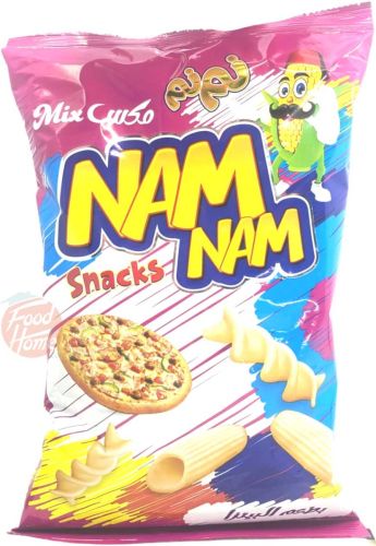 Nam Nam mix pizza flavor snacks, 55-gram bags (case of 24)