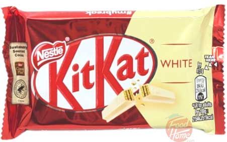 Nestle Kit Kat white chocolate covered wafer sticks, 41.5-wrappers (case of 24)