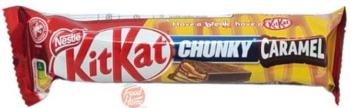 Nestle Kit Kat Chunky; caramel filled wafer with milk chocolate, 43.5-gram wrappers (case of 24)