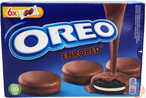 Oreo Enrobed chocolate covered oreo cookies, 6-individually wrapped, 246-gram boxes (case of 10)