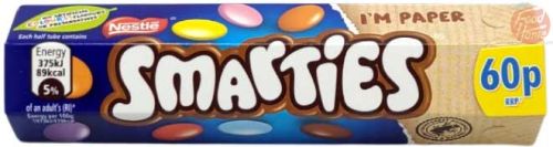 Nestle Smarties candy pieces, 38-gram tubes (case of 24)