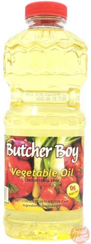 Butcher Boy vegetable oil, soybean oil 24-fl. oz. plastic bottle (case of 12)