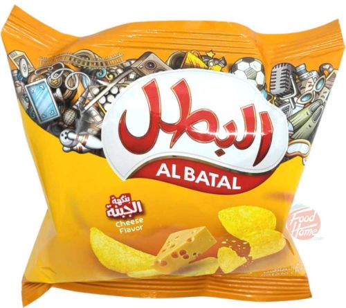 Al Batal cheese flavor potato chips, 20 x 12-gram bags (case of 5)