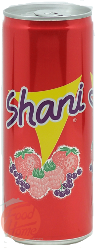 Shani fruit flavored carbonated beverage, 250-ml can (case of 24)