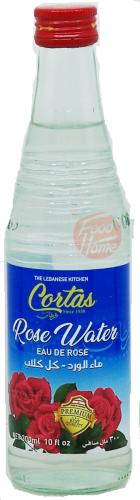 Cortas rose water 10-fluid ounce glass bottle in box (case of 24)