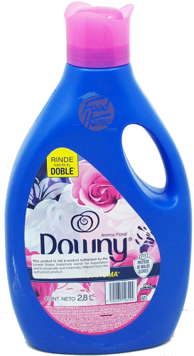 Downy Aroma Floral liquid laundry fabric softener, 2.8-liter plastic bottles (case of 6)
