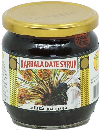 Karbala date syrup, 450-gram glass jars in box (case of 12)