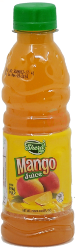 Shera mango juice with real pulp 200-ml plastic bottle (case of 24)