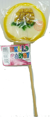 Hello Candy soft candy chew on a stick, 25-grams in wrapper (150 count display)