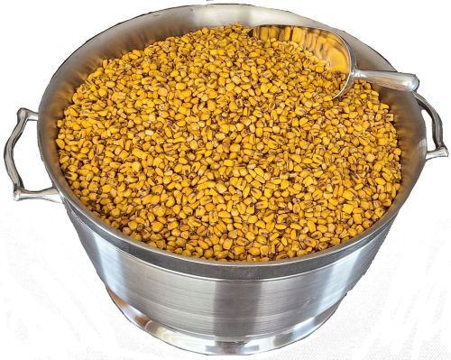 corn nuts, yellow dried and salted, 25-lb bag for bulk sale