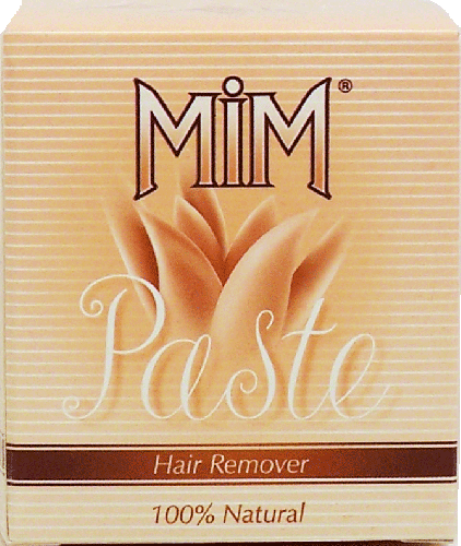 MiM  hair remover paste, 100% natural 3.2oz Box