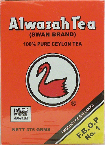 Alwazah F.B.O.P No. 1 ceylon tea, 100% pure 400g Box