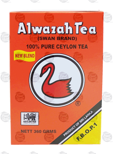 Alwazah Swan Brand ceylon black tea, 100% pure, loose 400g Canister