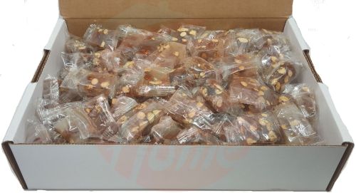 Master Delight  malban bulk with almonds turkish delight soft candy, individually wrapped 10lb Box