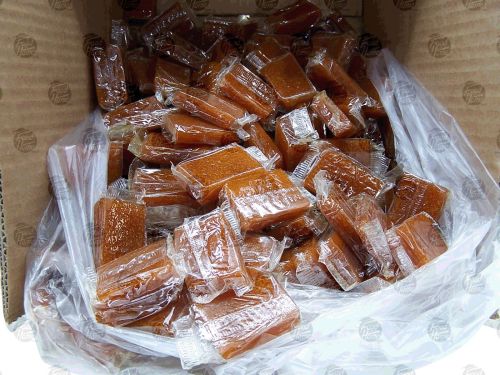 Mohamel El Halabi  dried apricot paste sqaures, individually wrapped 17.5lb Box