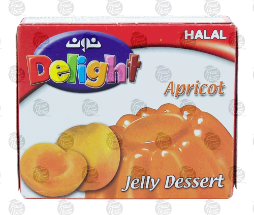 Noon Delight apricot jelly dessert 120g Box