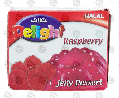 Noon Delight raspberry jelly dessert 120g Box