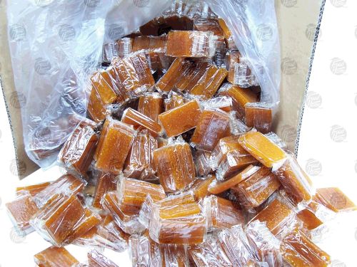 Alandaleep  apricot paste candy, rectangular flat pieces, indvidually wrapped 18lb Box