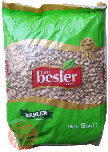 Besler can pistachios in shell  5kg Bag