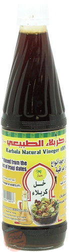 Karbala SJN vinegar, natural 16-fl. oz. glass bottles 12pk Box