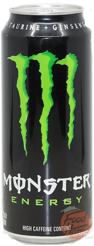 Monster energy carbonated energy drink, 4-pack 500-ml cans 6pk Tray