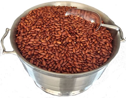 almonds, 22-lb in bag