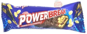 Tiffany Power Break crunchy wafer layers with caramel and peanuts coated with milk chocolate, 17-gram wrappers, 24-pack