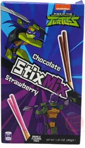 Sweetbox Factory nickelodeon chocolate strawberry StixMix, 2-packs, 16x40-gram boxes