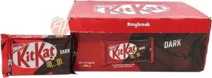 Nestle Kit Kat dark chocolate covered wafers, 41.5-gram wrappers (case of 24)
