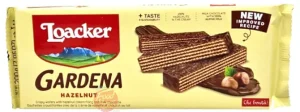Loacker Gardena hazelnut filled wafers, 200-grams in wrapper (case of 10)