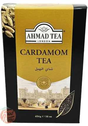 Ahmad Tea London cardamom tea made with black tea, loose leaf, 16-ounce box