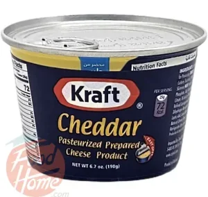 Kraft cheddar cheese product 6.7-ounce pull-top can (case of 36)