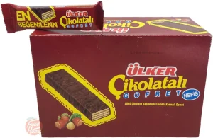 Ulker Cikolatali gofret en citiiiirrr wafer 36x36-gram candy bar in display box (master case of 6)