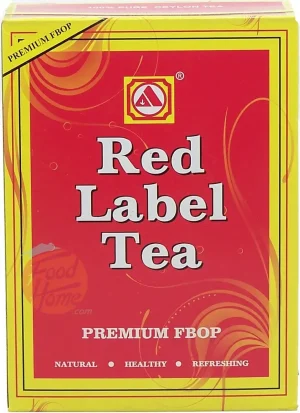 Red Label Tea black tea bags, 110 x 2-gram per bag boxes (case of 36)