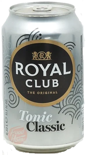 Royal Club tonic water in 11.1-fluid ounce cans in tray (case of 24)