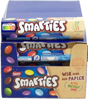 Nestle Smarties candy, 38-gram tubes (case of 24)