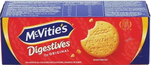 Mc Vitie's Digestives wheat biscuit, original, 400-gram boxes (case of 12)