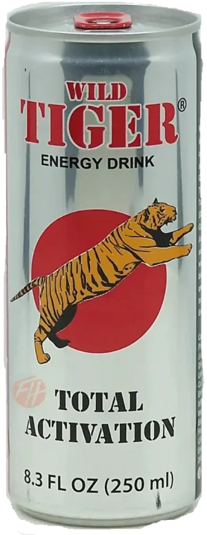 Wild Tiger Total Activation energy drink, 250-ml can (case of 24)