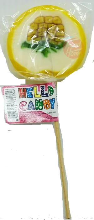 Hello Candy soft candy chew on a stick, 25-grams in wrapper (150 count display)