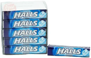 Halls Coolwave mentol cough drops, 33.5-grams in wrapper (block of 20)