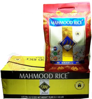 Mahmood rice premium basmati 1121 sella rice 10-pound bag (case of 4)