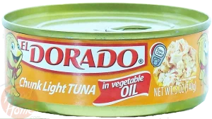 El Dorado chunk light tuna in oil, 5-ounce pull-top cans (case of 24)