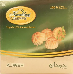 Hamdan ajweh, pistachio filled sweets 1lb Box