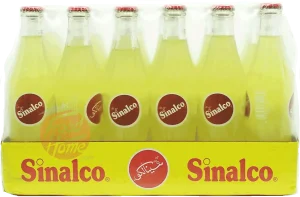 Sinalco lemon soft drink, 300-ml glass bottles (case of 24)