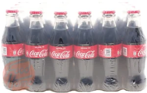 Coca-Cola soda pop, 200-ml glass bottles 24pk Wrapper