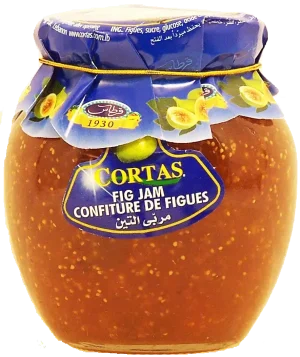 Cortas fig jam confiture de figues, product of Lebanon 454g Glass Jar