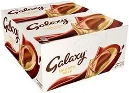 Galaxy smooth milk chocolate candy bar, 42-grams in wrapper (case of 24)